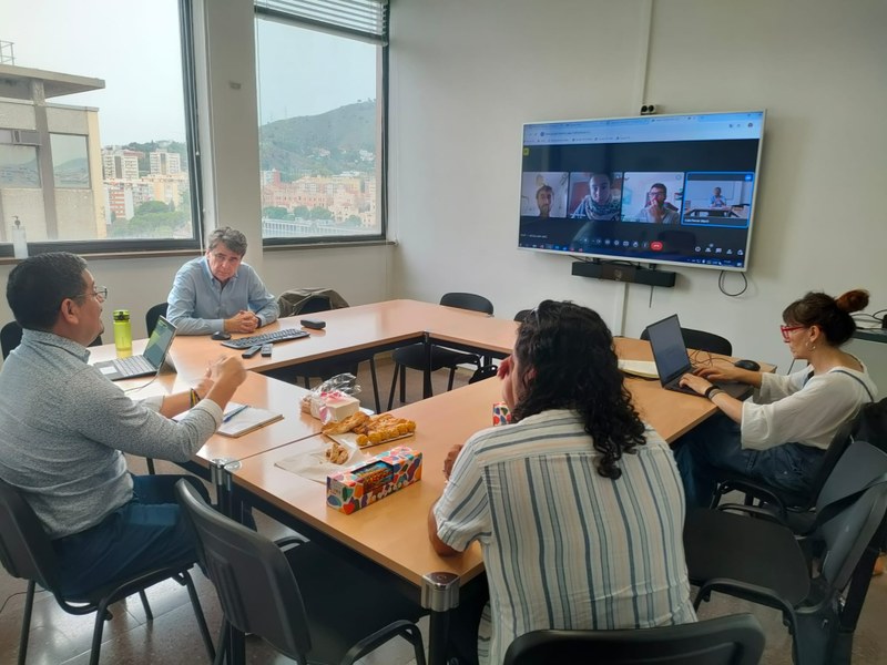 ACUA d'El Salvador visita al grup DOPS de la UPC a Barcelona