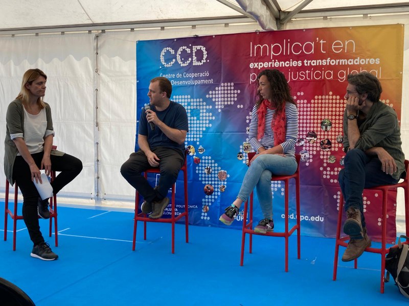 Bruno Domenech Lega and Jordi Olivella Nadal participated in round tables at the Cooperation Festival
