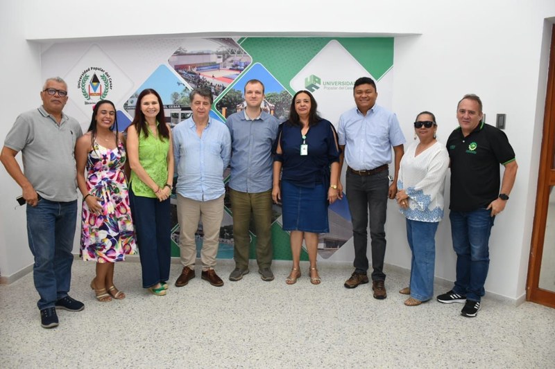 The DOPS Group - UPC visits the Universidad Popular del Cesar, in Valledupar